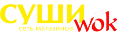 Логотип компании СУШИ WOK